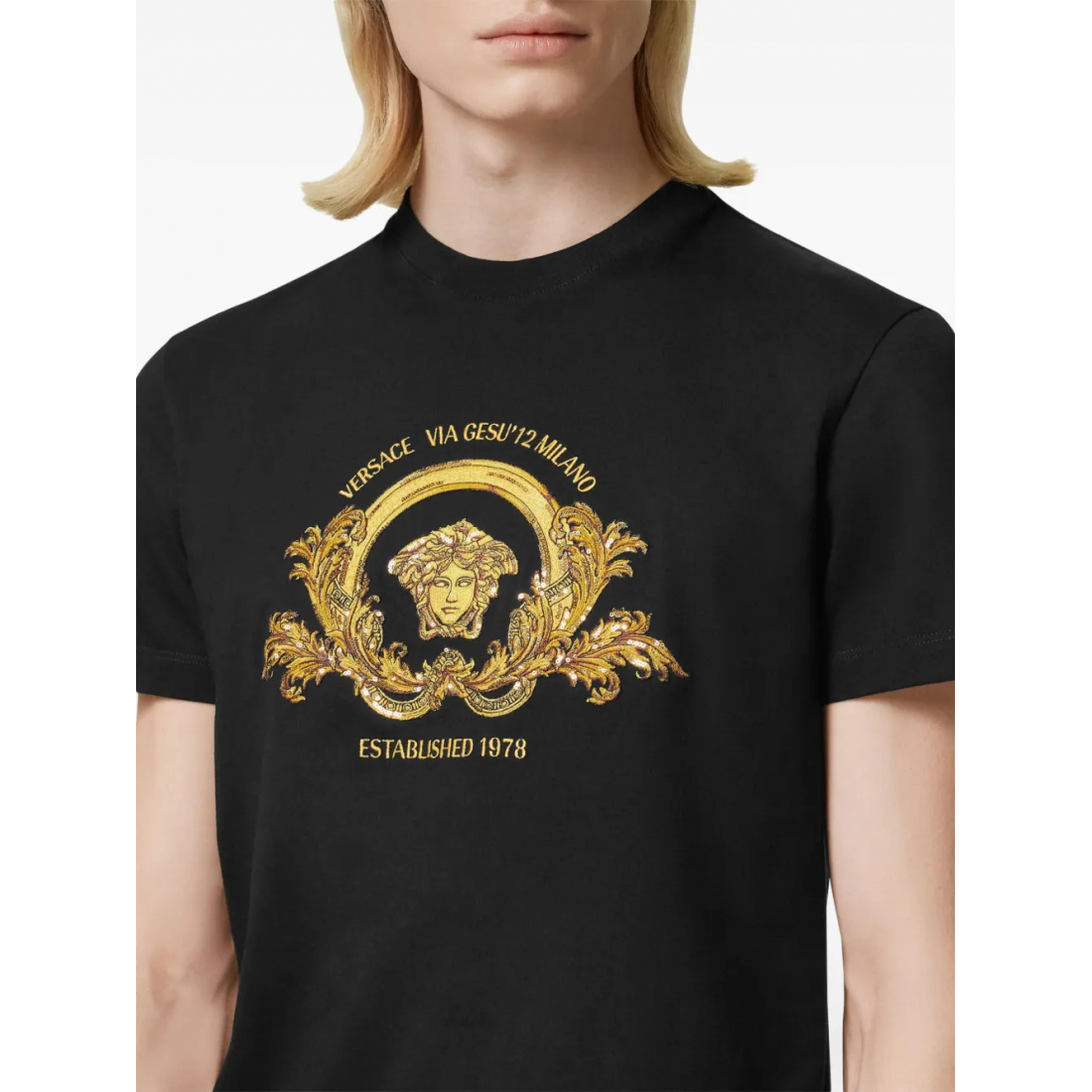 T-shirt 'Coupe Blason' pour Hommes