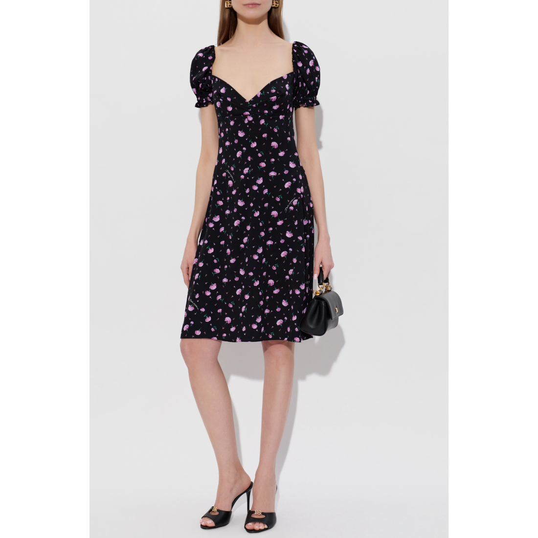 Robe mini 'With Floral Motif' pour Femmes