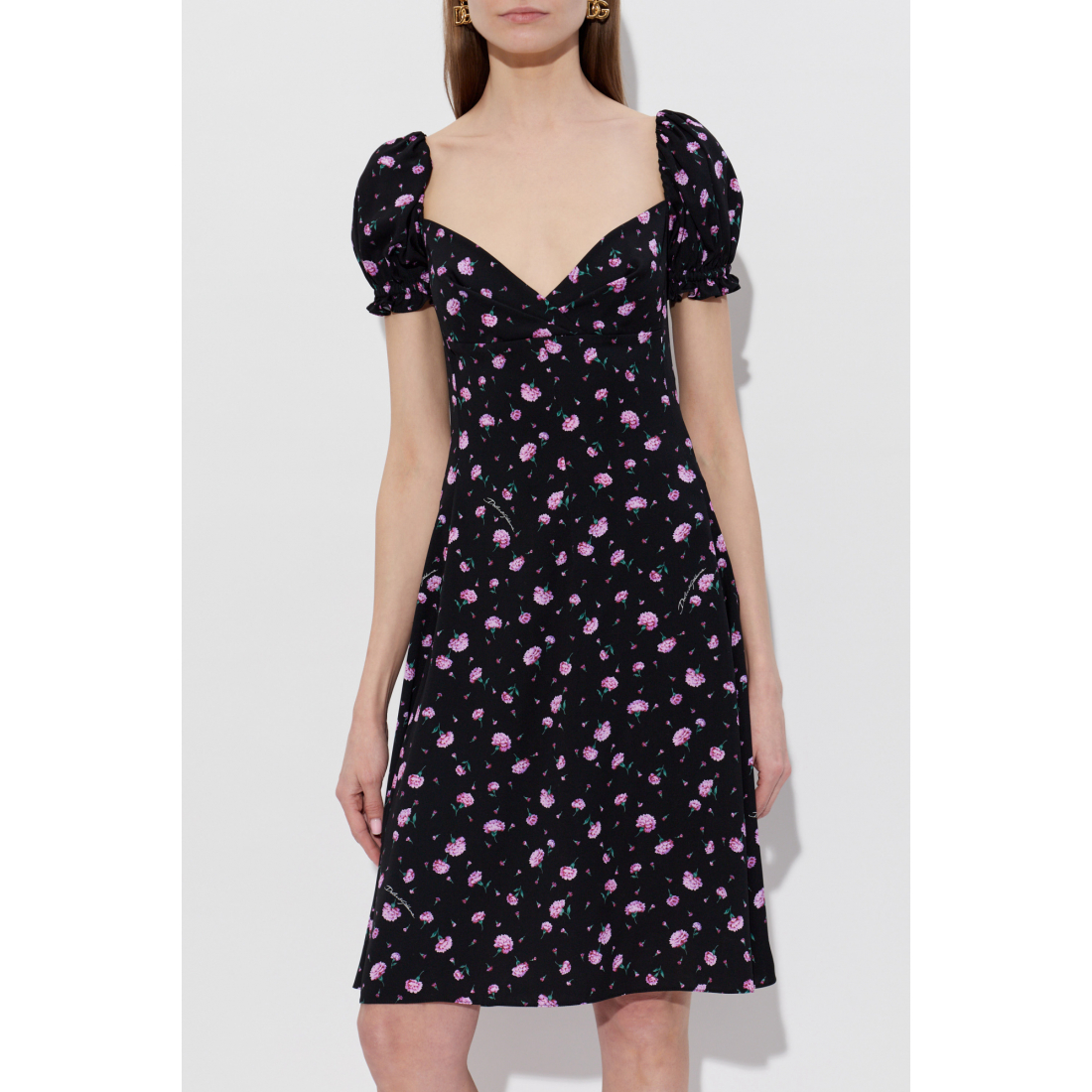 Robe mini 'With Floral Motif' pour Femmes