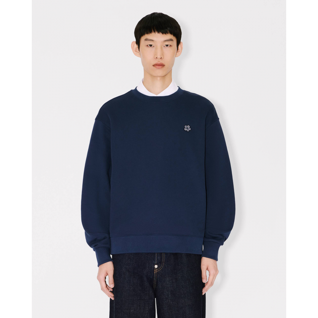 Men's 'Boke Flower Embroidered' Sweatshirt