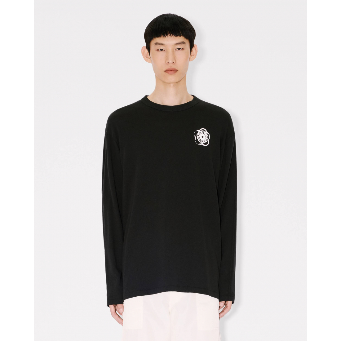 'Boke Flower 2.0' Langärmeliges T-Shirt für Herren