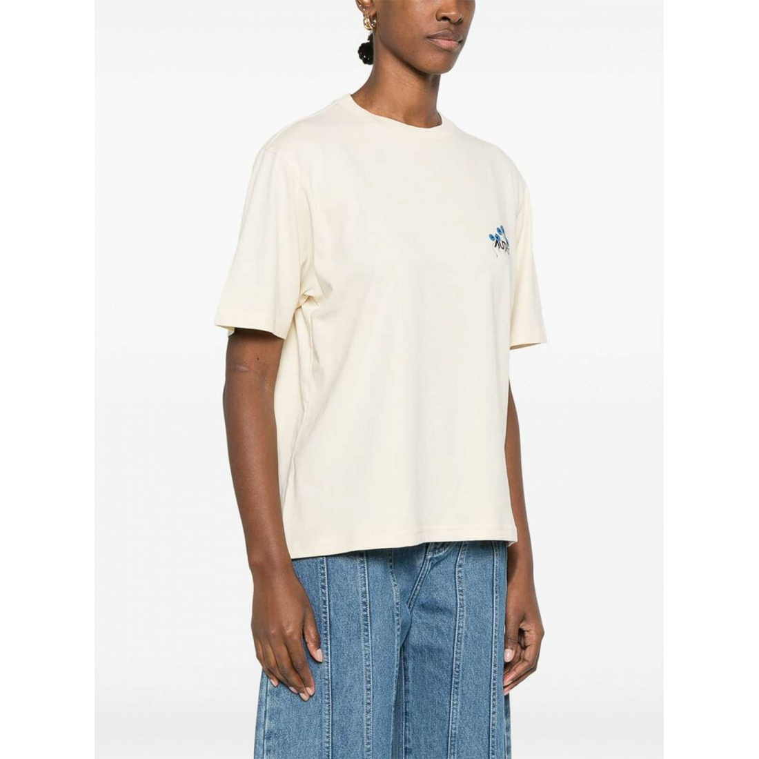 'Logo Print' T-Shirt für Damen