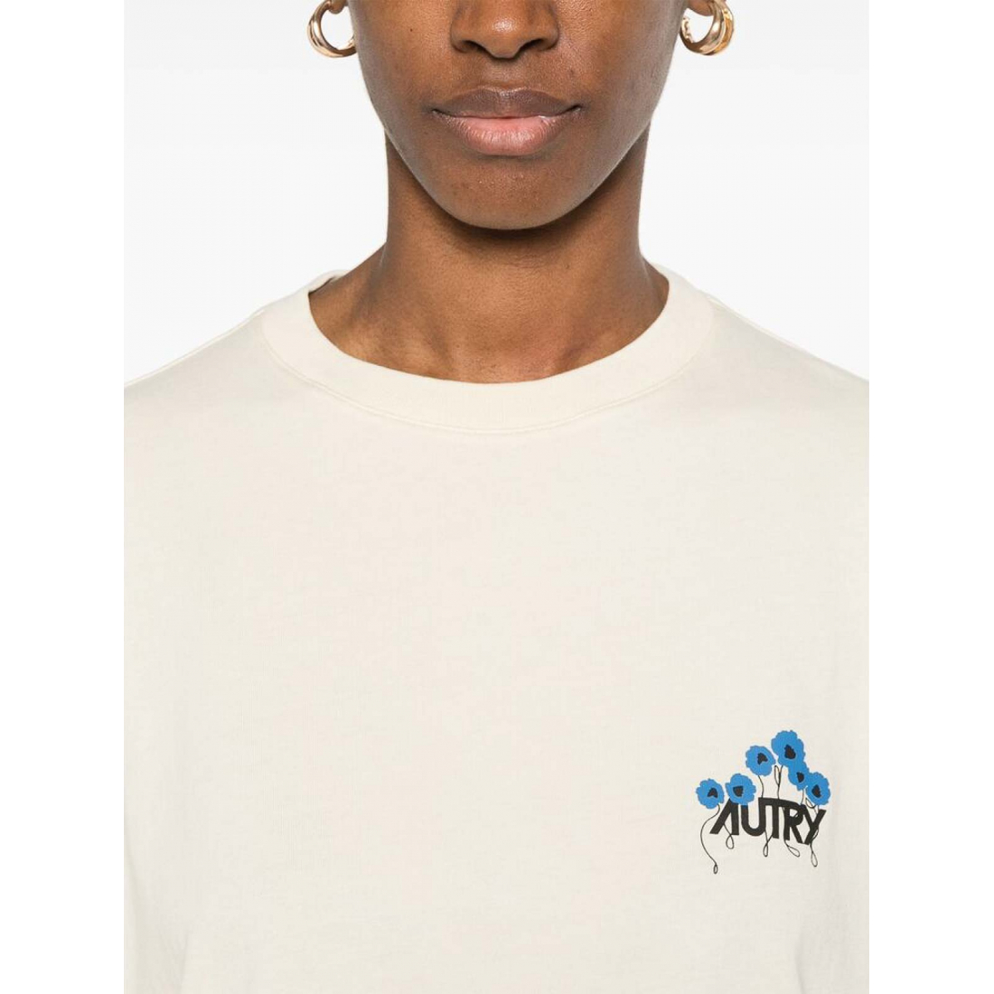 'Logo Print' T-Shirt für Damen