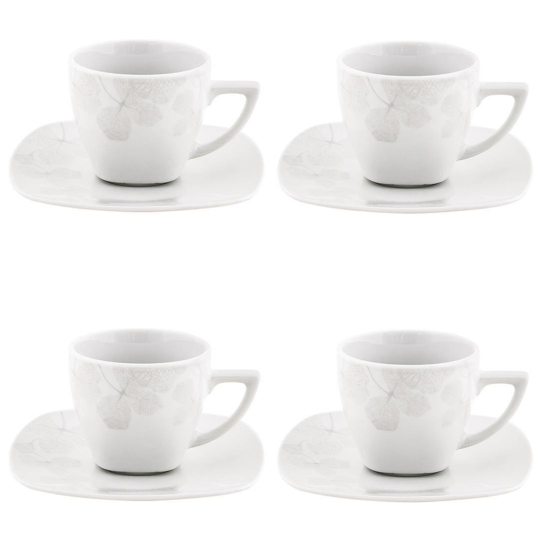 Service de tasses 'Ambergris' - 4 Pièces