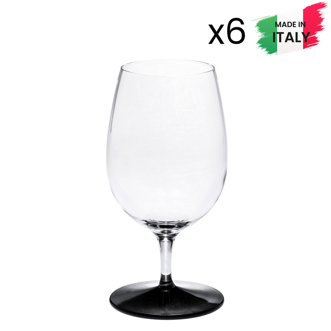 'Myrtle' Water Glass Set - 6 Pieces