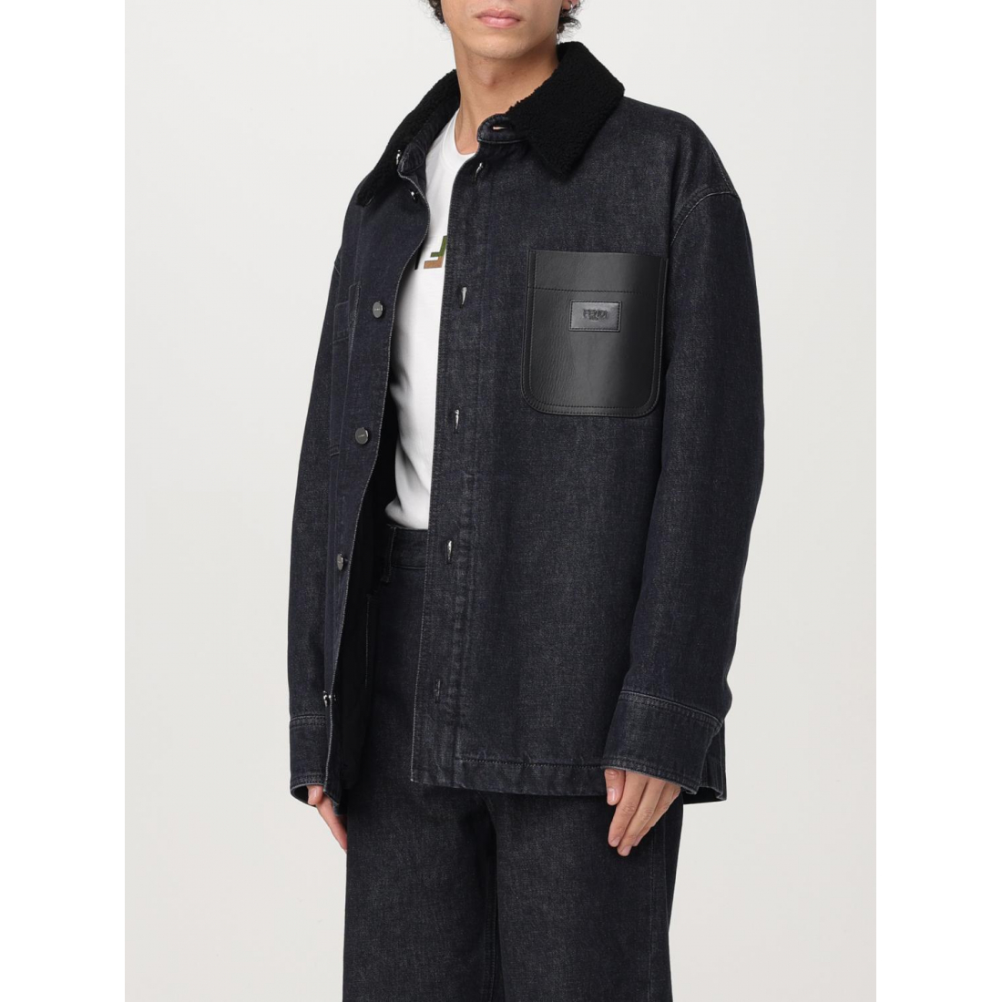 Veste en jeans 'Padded' pour Hommes