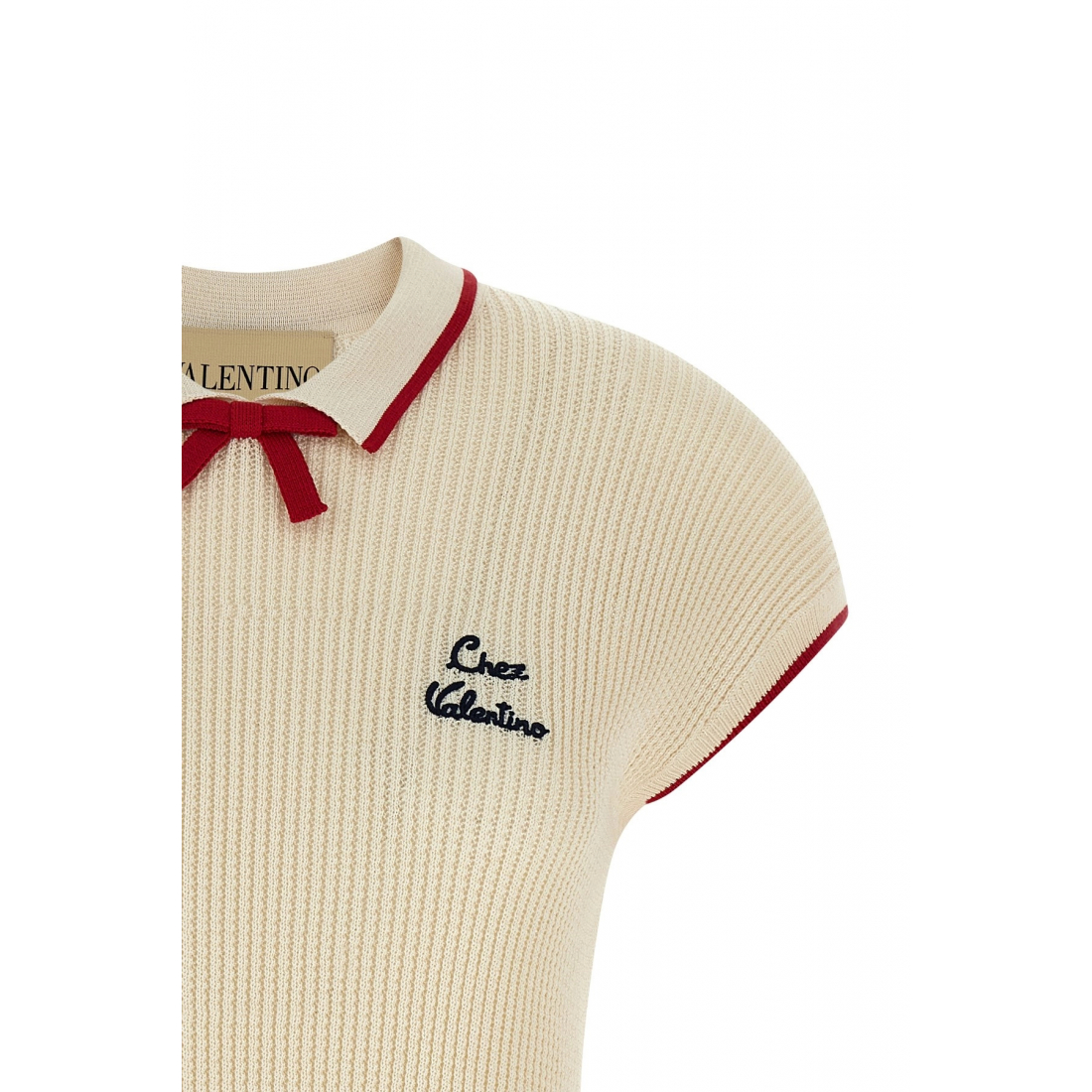 Top à manches courtes 'Chez Valentino' pour Femmes