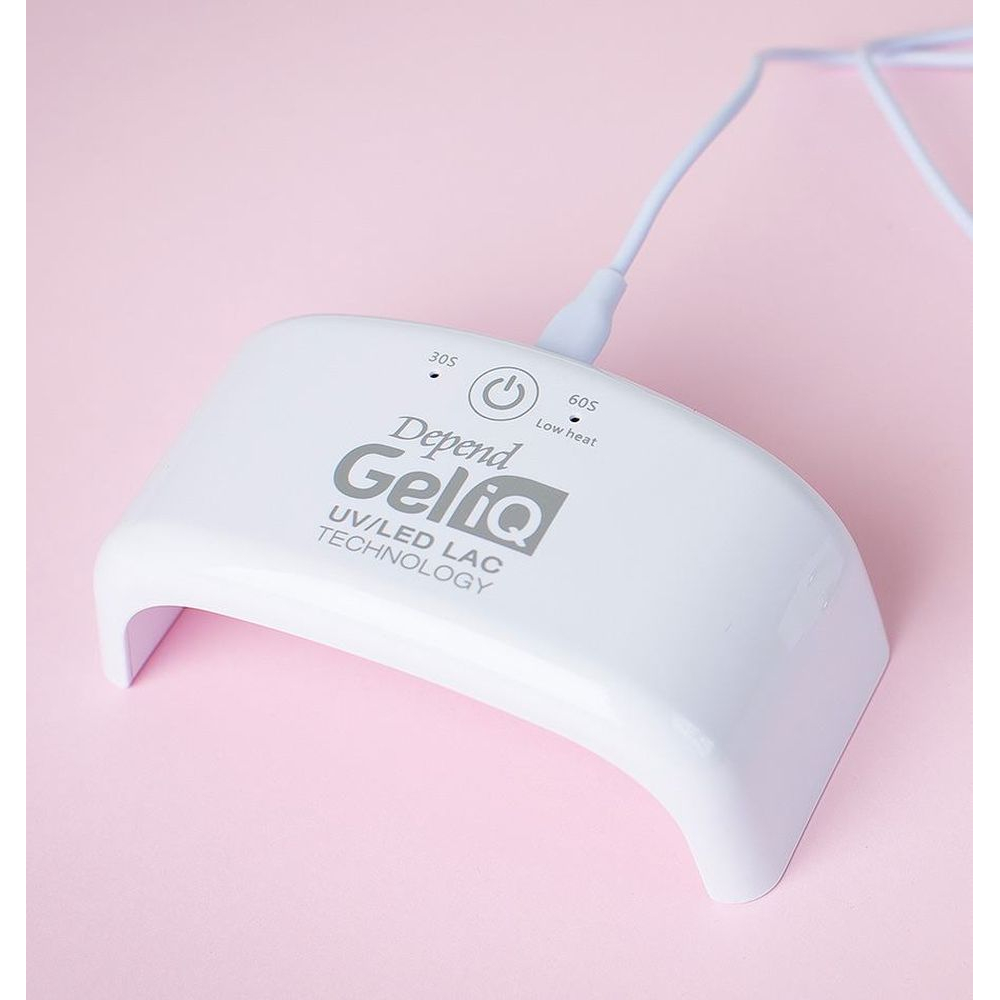 Kit de vernis à ongles gel + lampe UV/LED 'Gel iQ Start Kit' - 5 Pièces