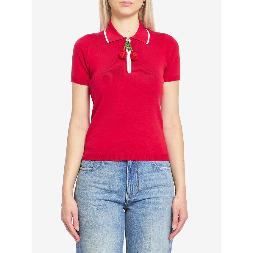 Polo 'Cherry-Charm Polo' pour Femmes