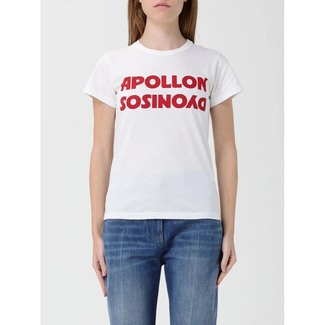T-shirt 'Apollon Dyonisos-Print' pour Femmes
