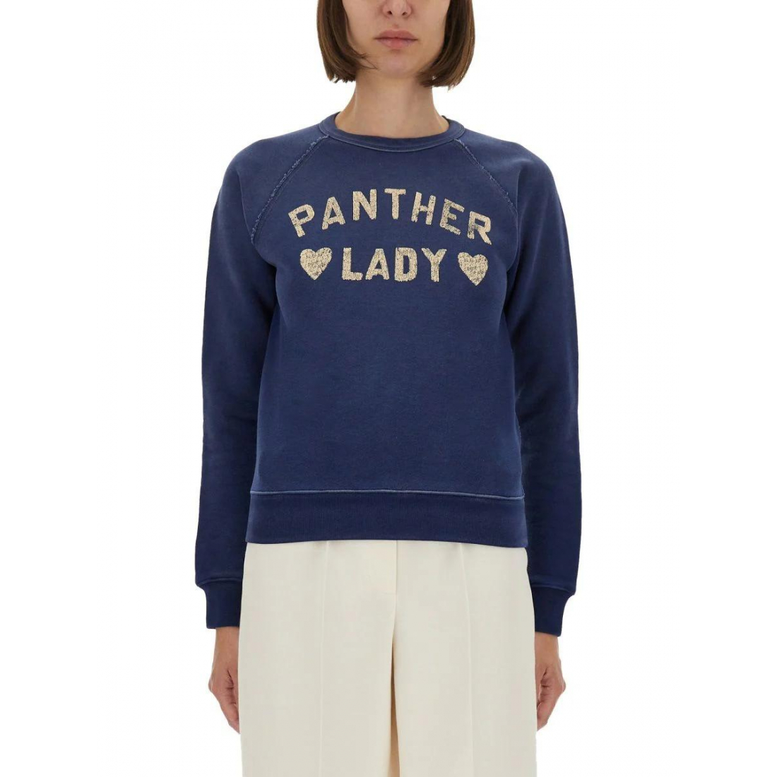 Sweatshirt 'Panther Lady-Print Crew-Neck' pour Femmes