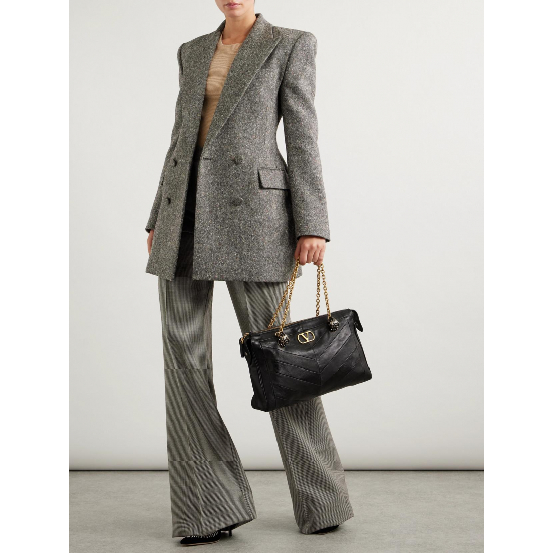 Blazer 'Peak-Lapel Double-Breasted' pour Femmes