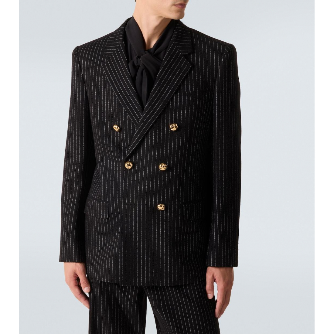 Blazer 'Embroidered Pinstripe' pour Hommes