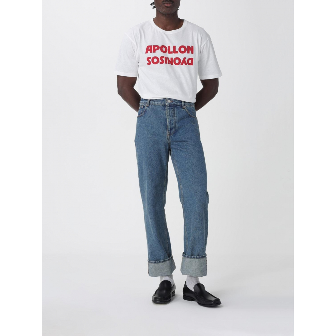 T-shirt 'Apollon Dyonisos-Print' pour Hommes