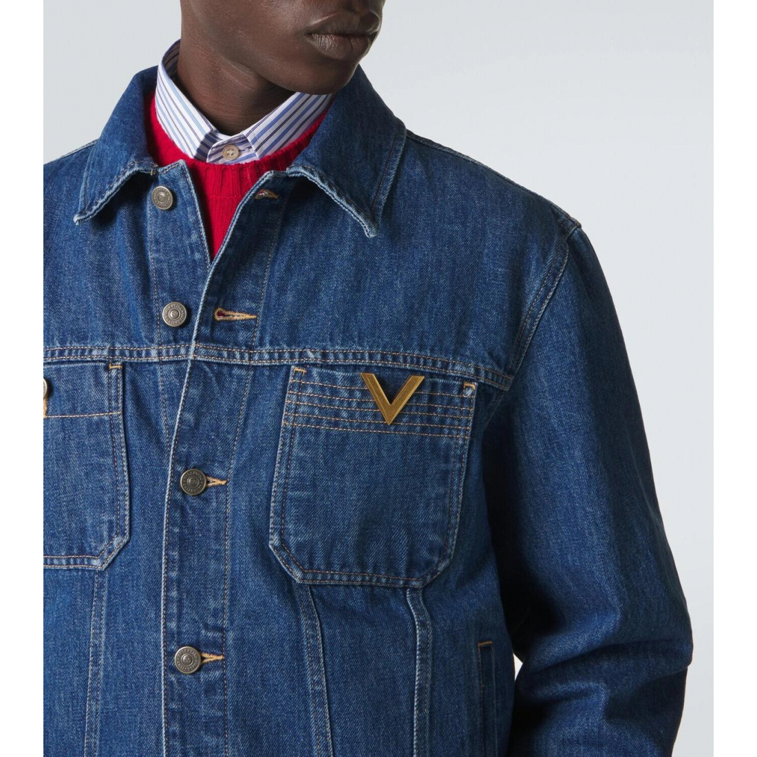 Veste en jeans 'Valentino' pour Hommes