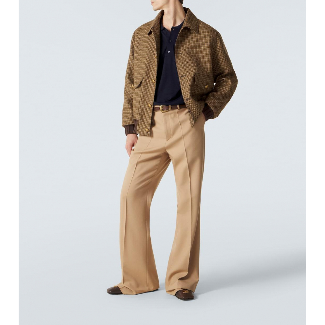 Polo manches longues 'Vlogo Signature' pour Hommes