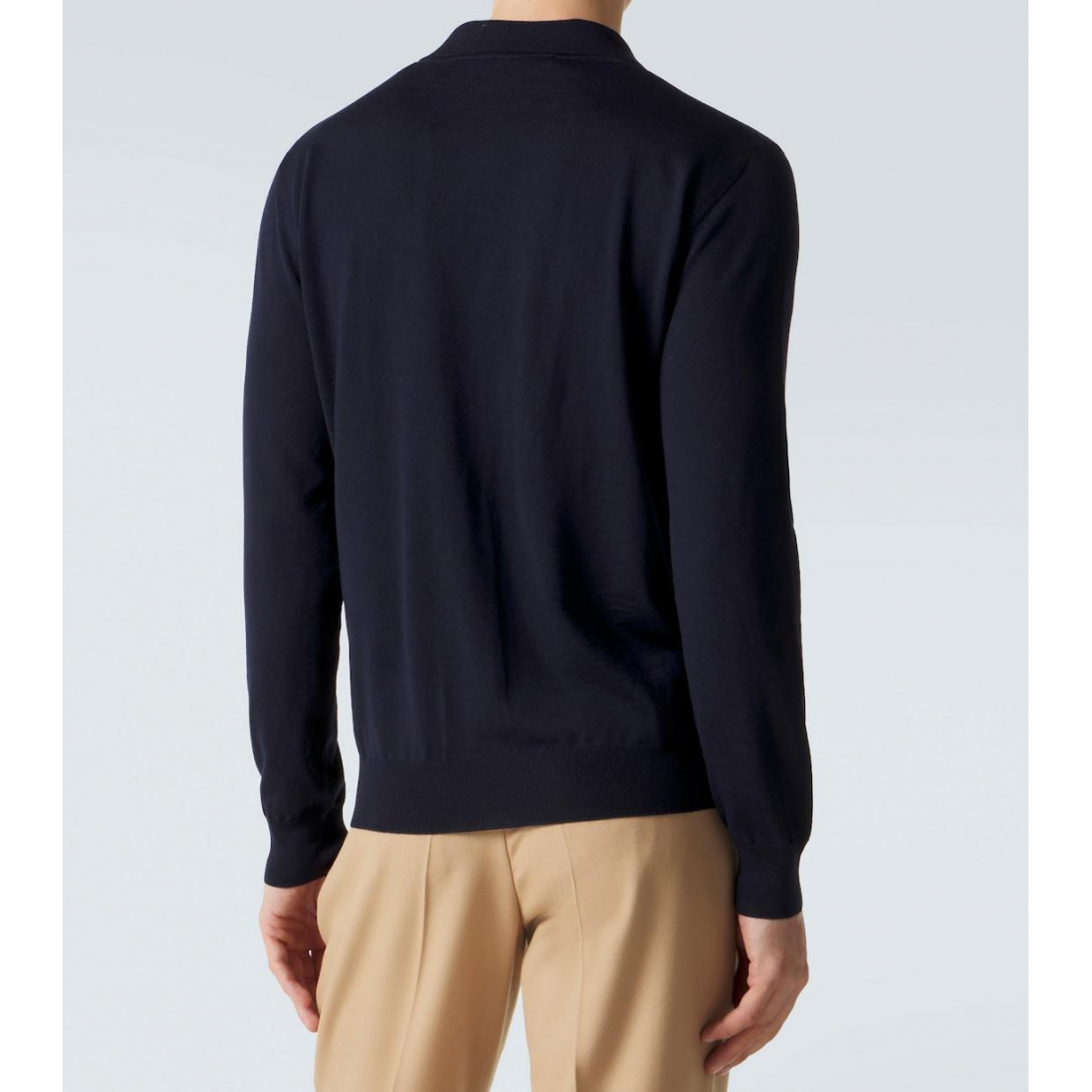 Polo manches longues 'Vlogo Signature' pour Hommes