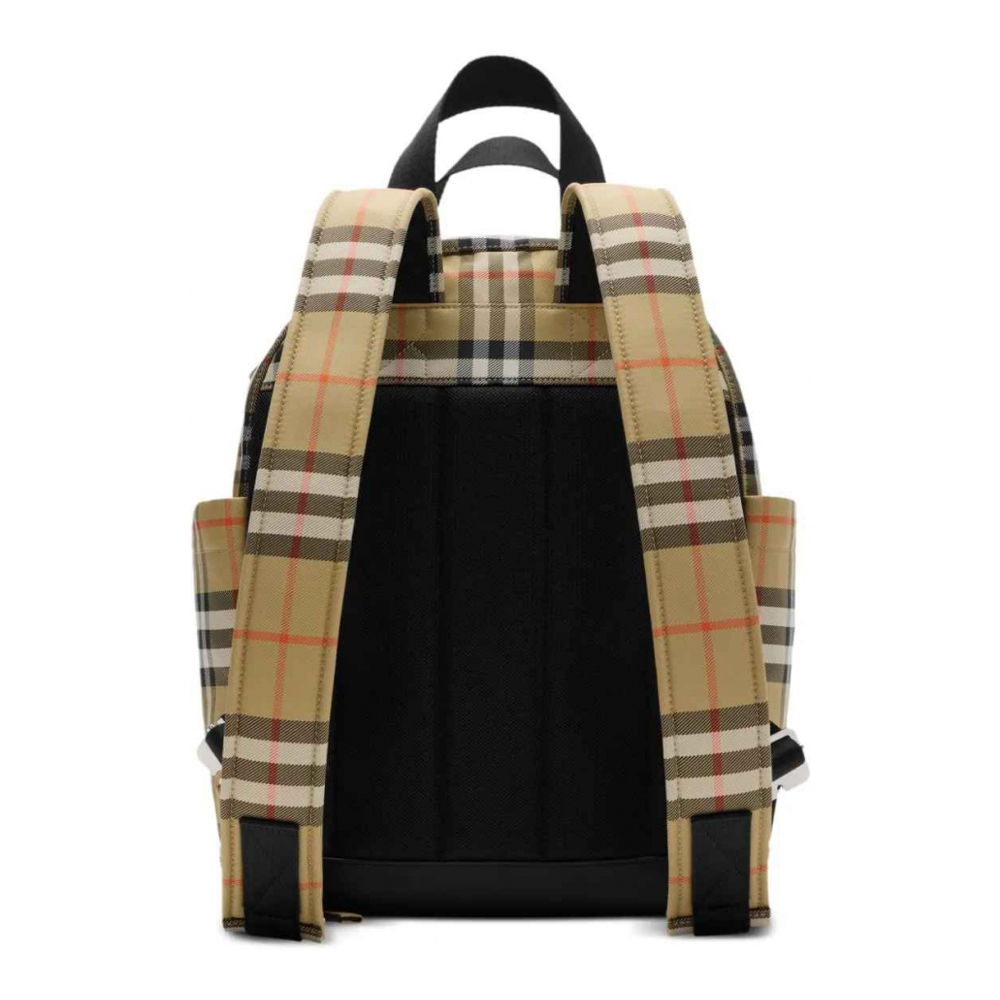 'Check-Patterned' Rucksack für Baby