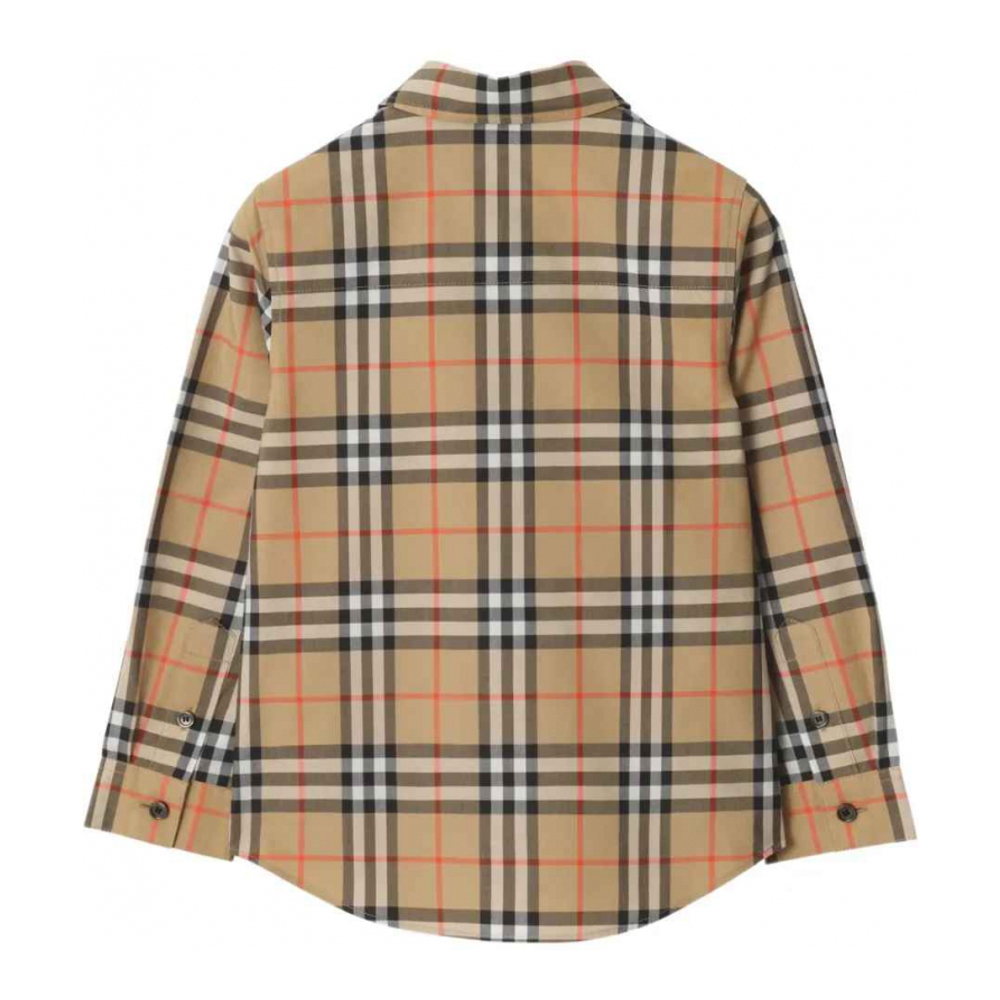 Baby Boy's 'Check-Pattern' Shirt
