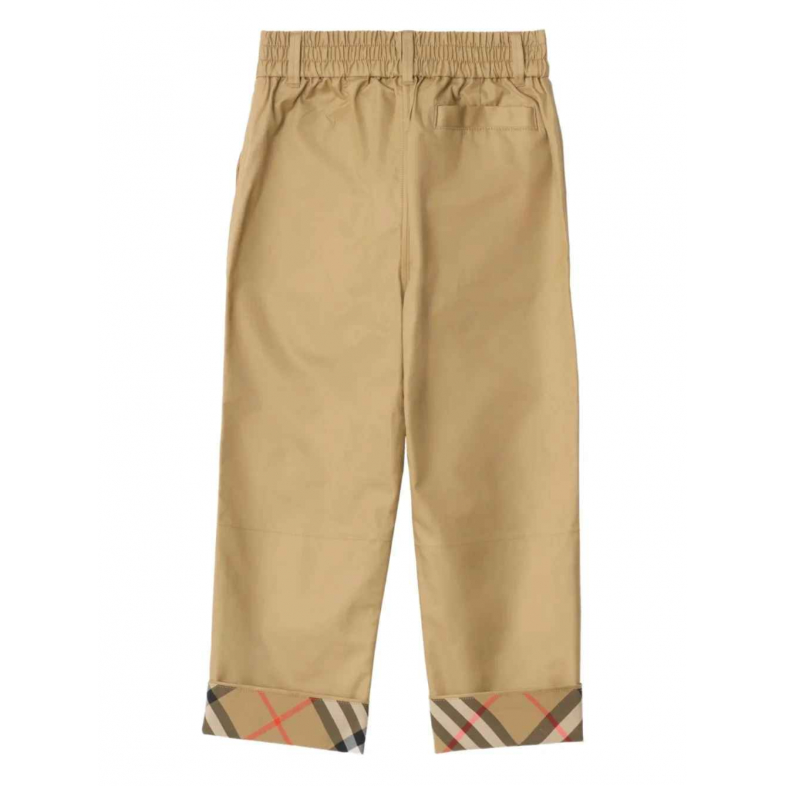 Baby Boy's 'Check-Trim' Trousers