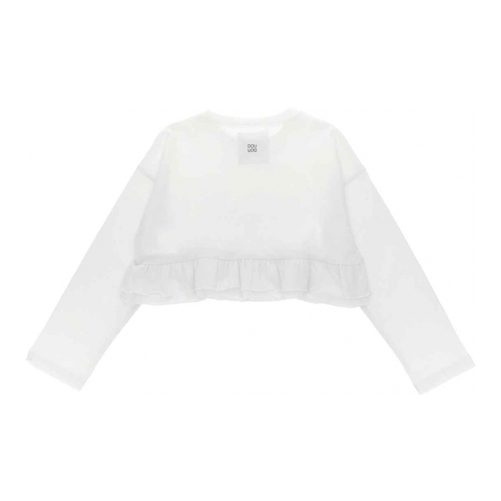 Girl's 'Flounced' T-Shirt