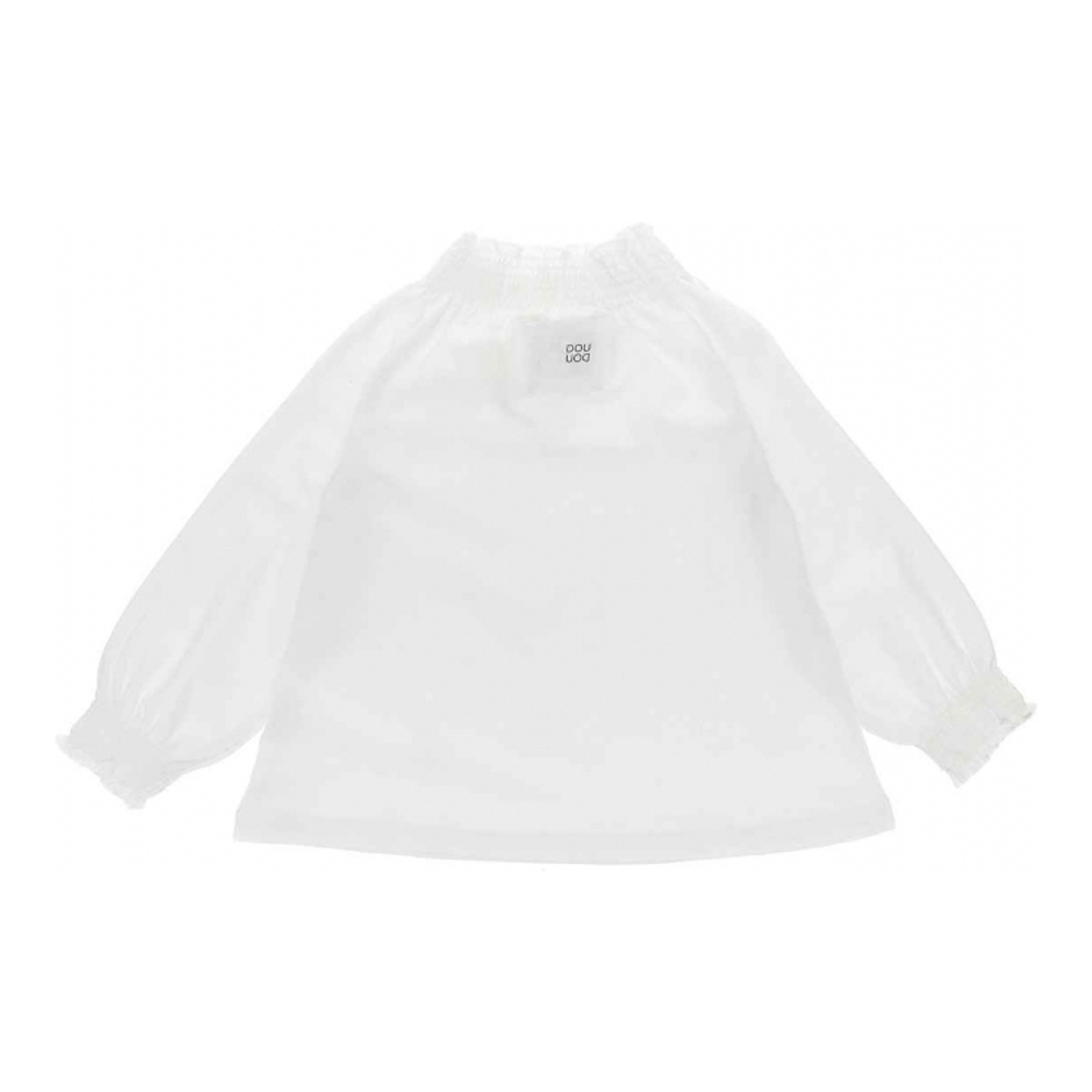 Girl's 'Smock Stitch' T-Shirt