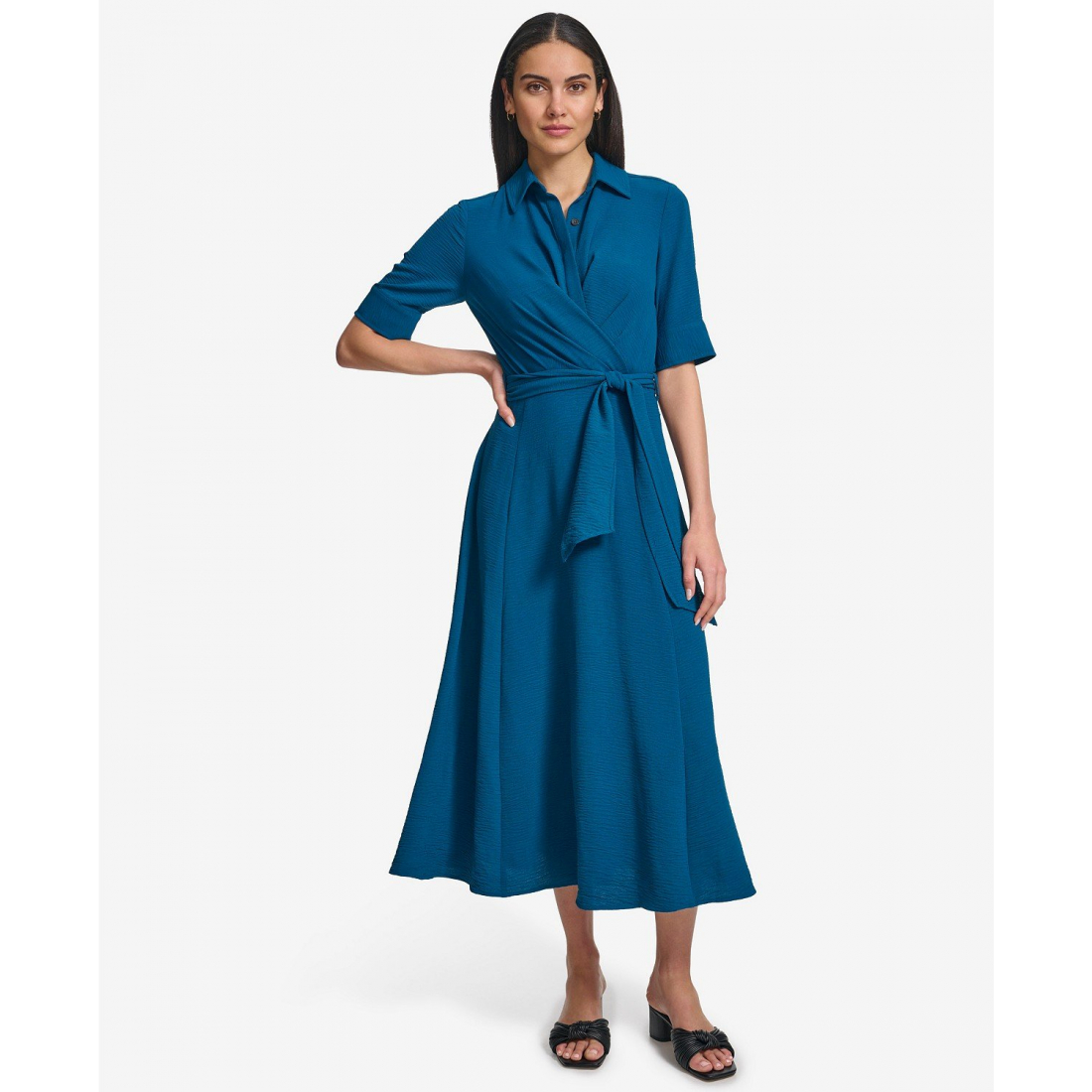 Women's 'Collared-Sleeve' Shirtdress