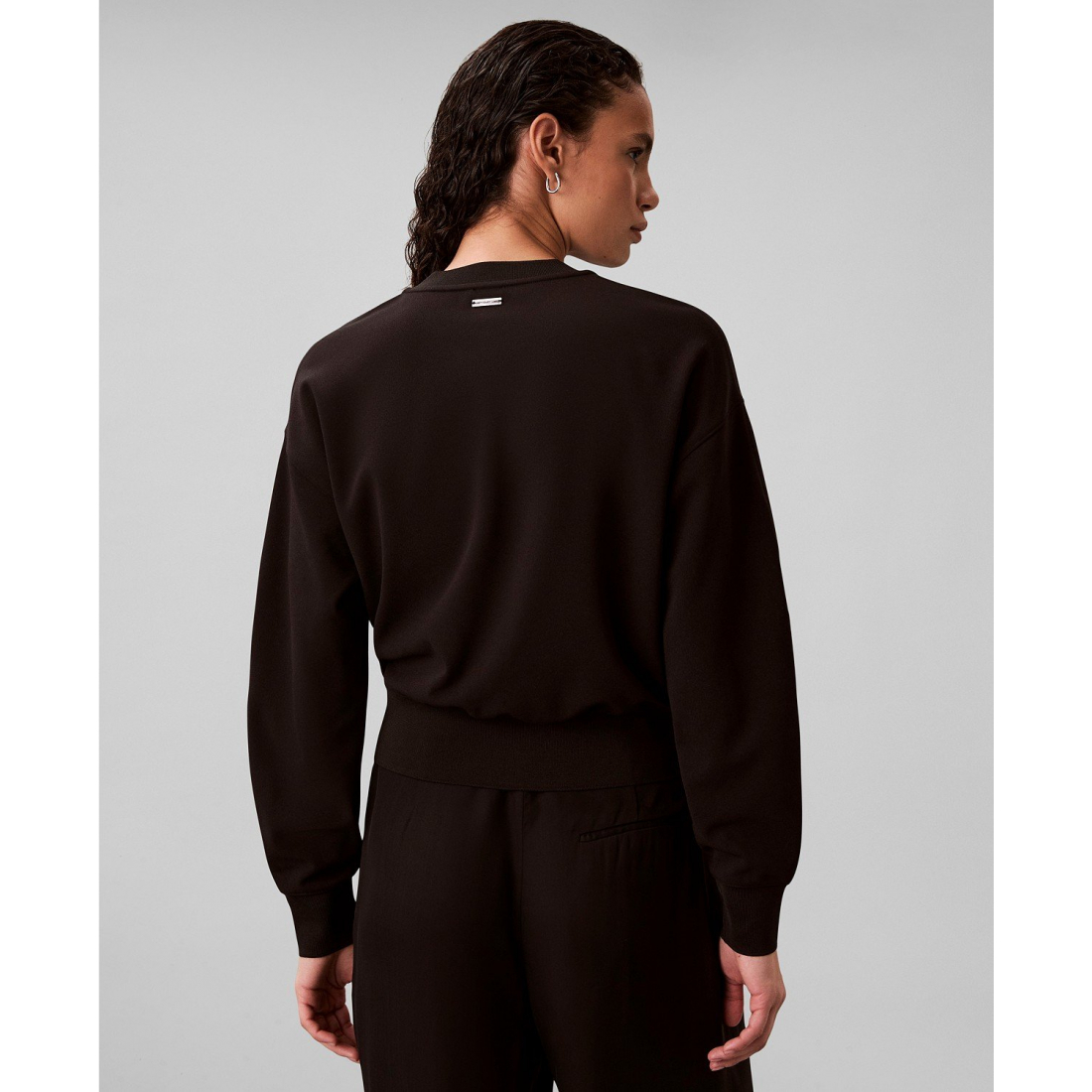 Women's 'Crewneck Zip Front' Cardigan