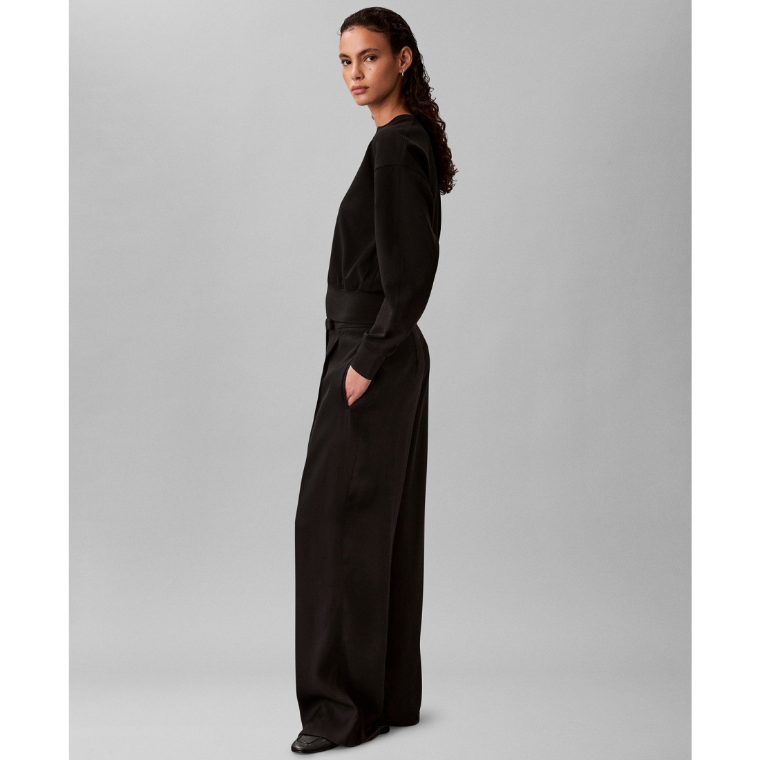 Women's 'Crewneck Zip Front' Cardigan