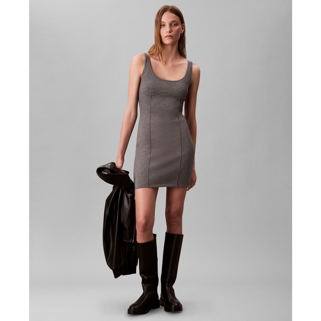 Robe mini 'Half Milano Tech Knit Slim' pour Femmes