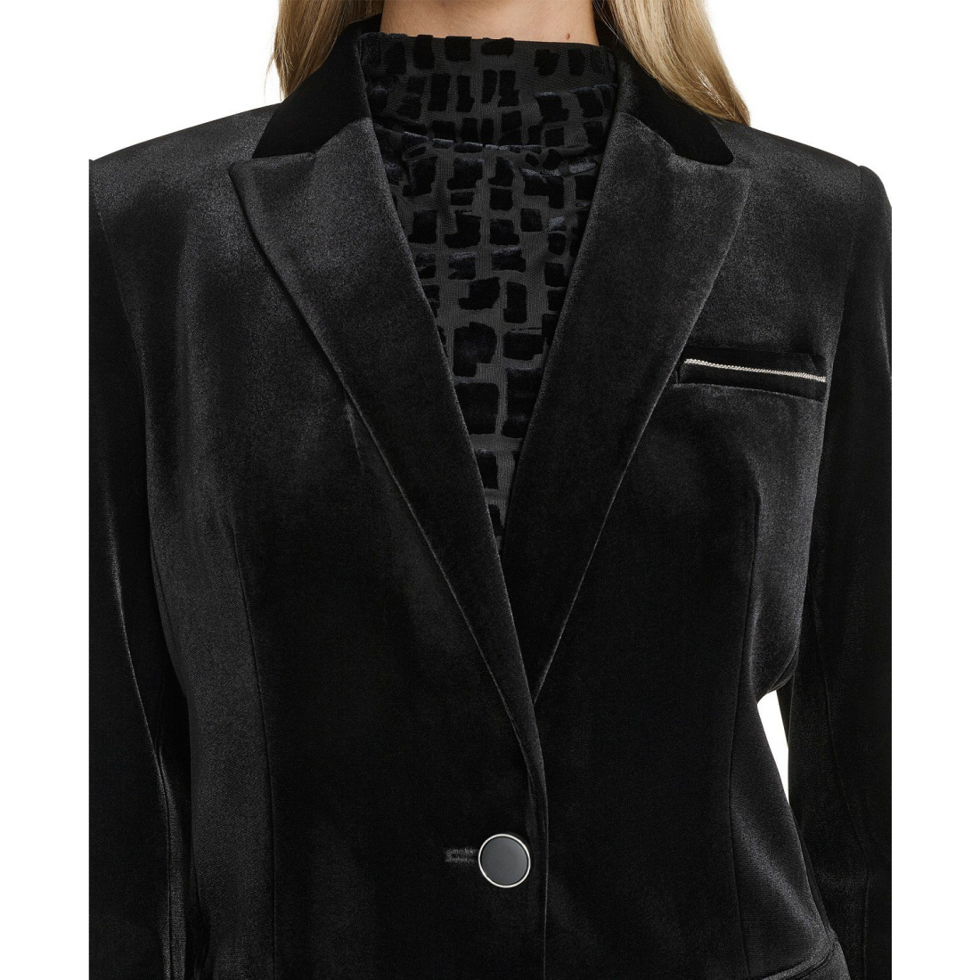 Veste 'One-Button' pour Femmes