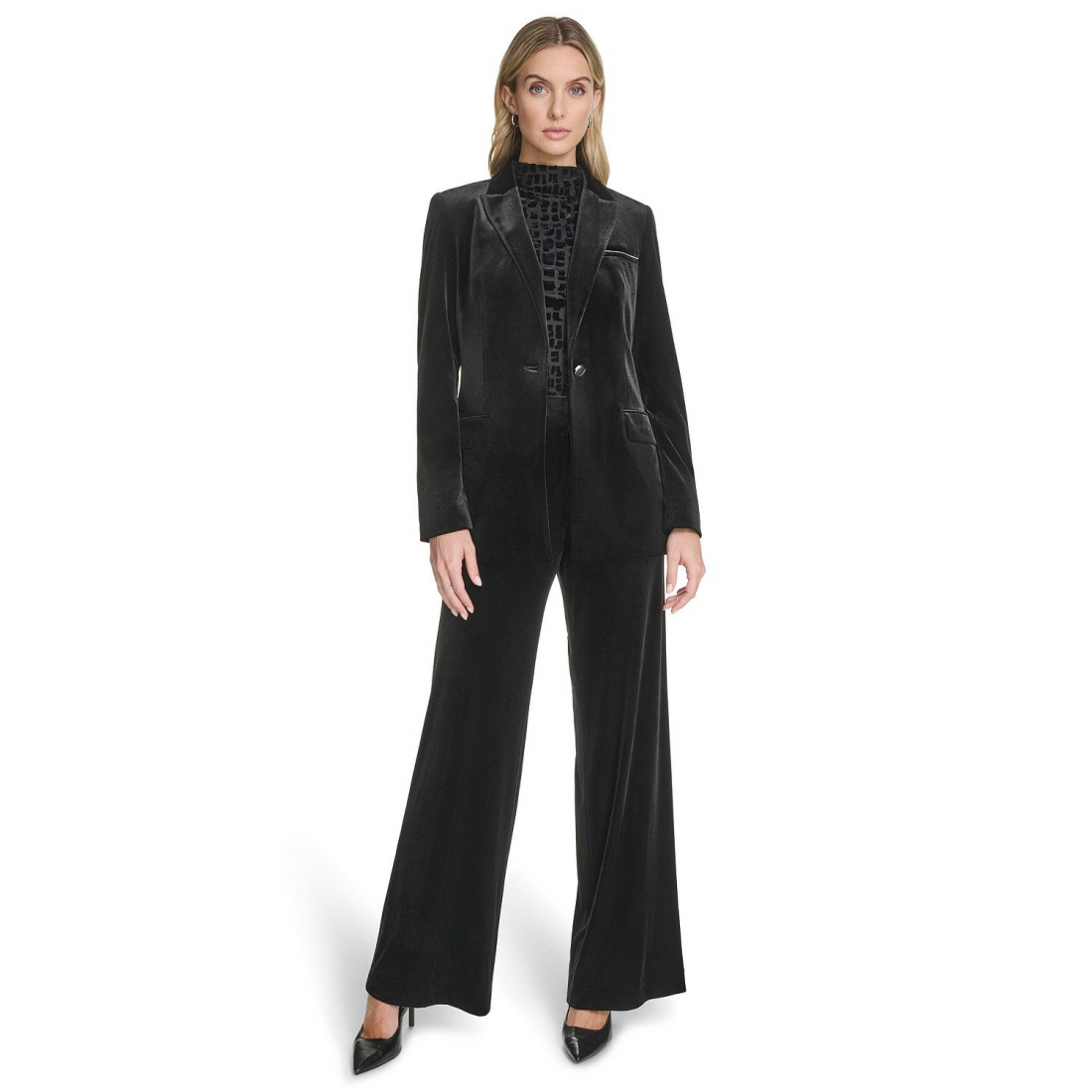 Veste 'One-Button' pour Femmes