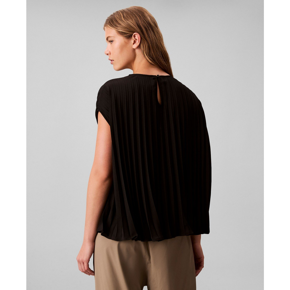 Top 'Pleated' pour Femmes