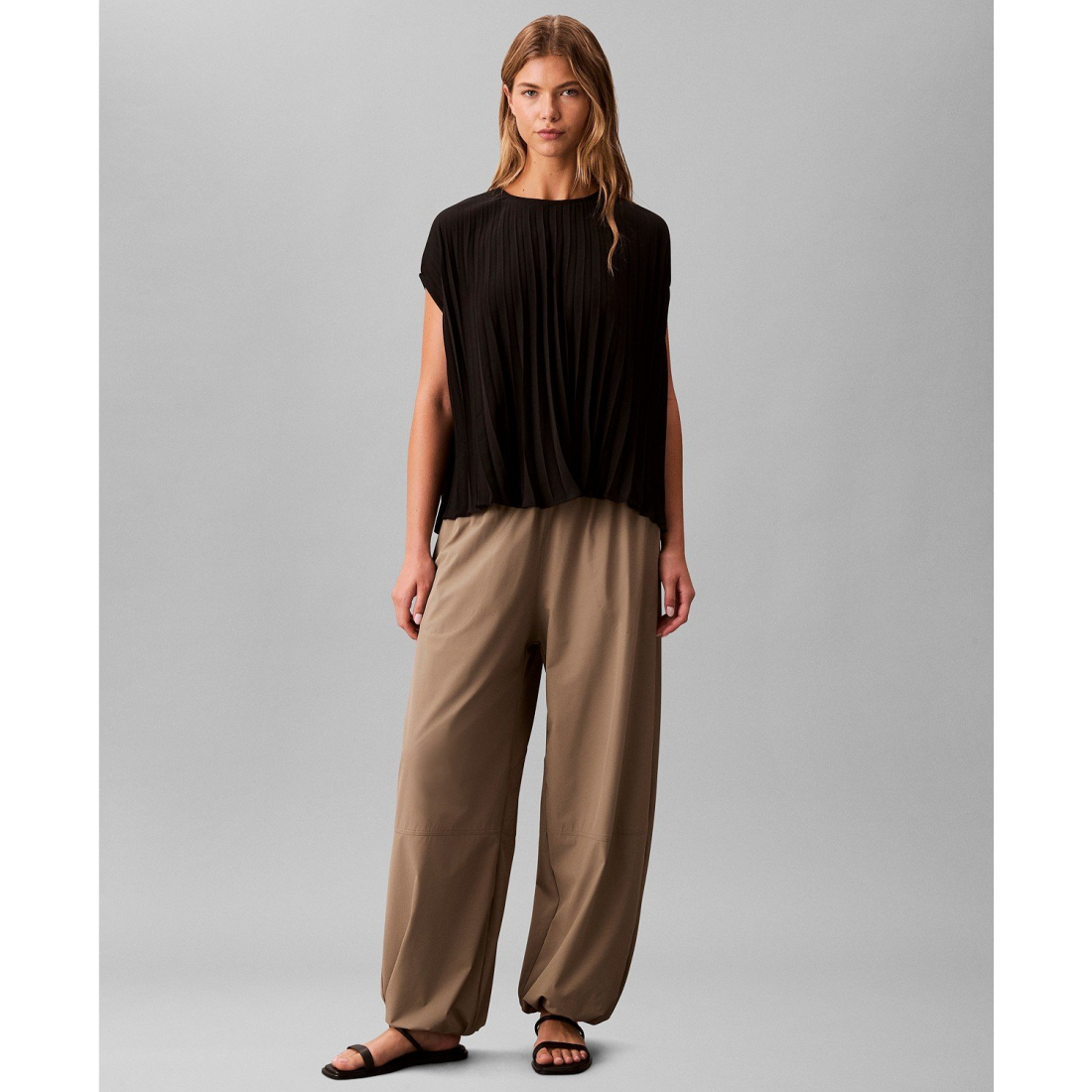 Top 'Pleated' pour Femmes