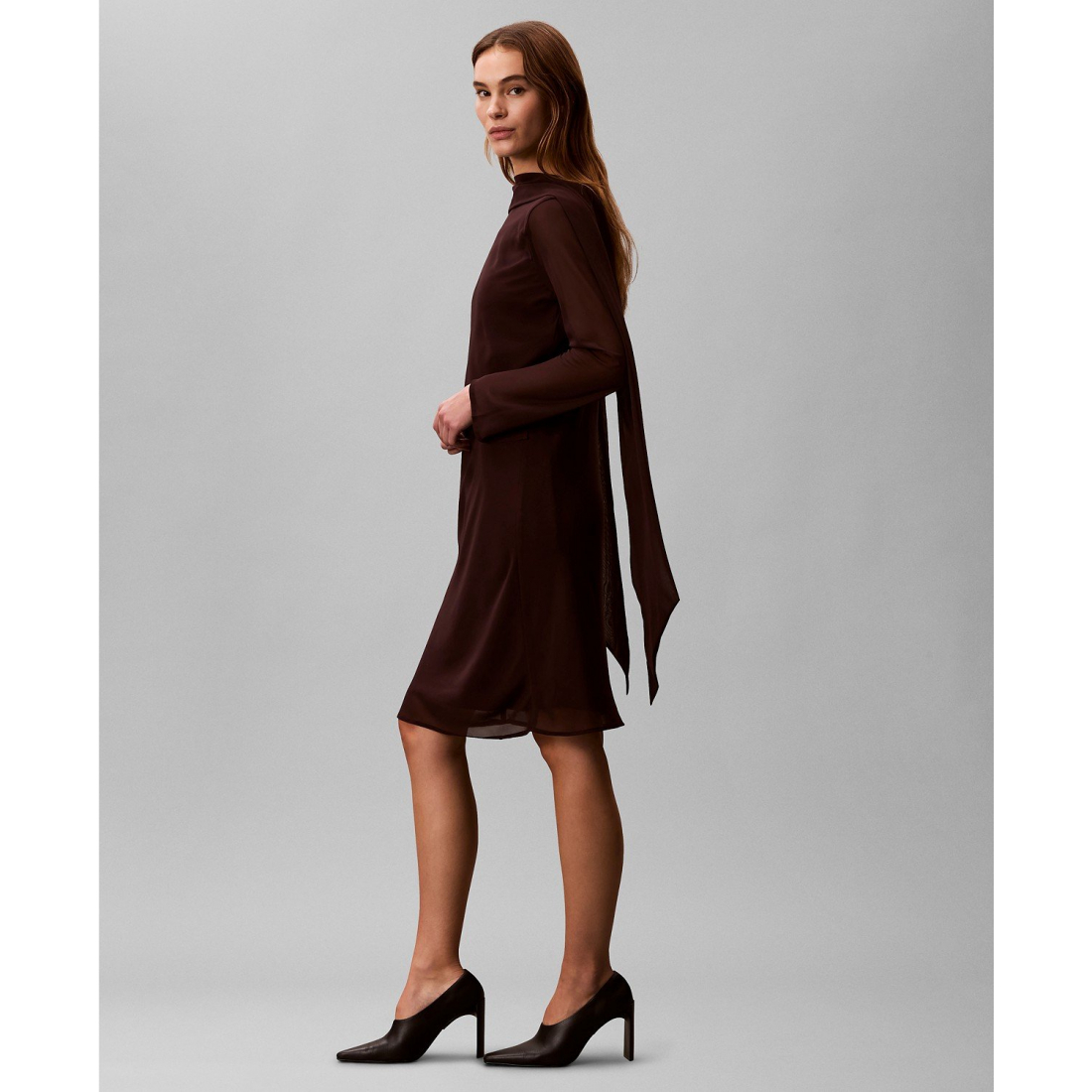 Robe mini 'Long-Sleeve' pour Femmes