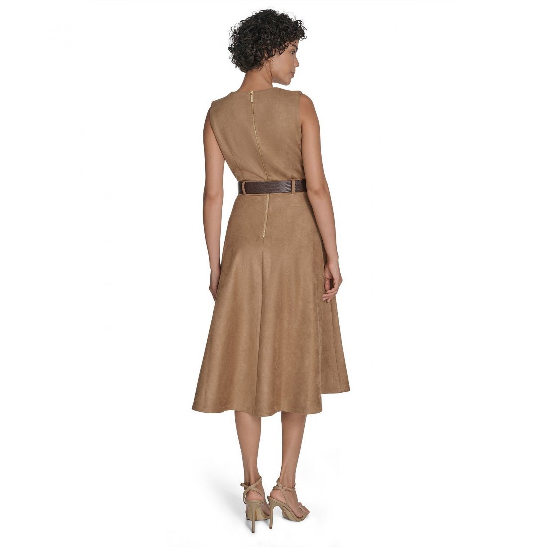 Women's 'Belted' Midi Dress