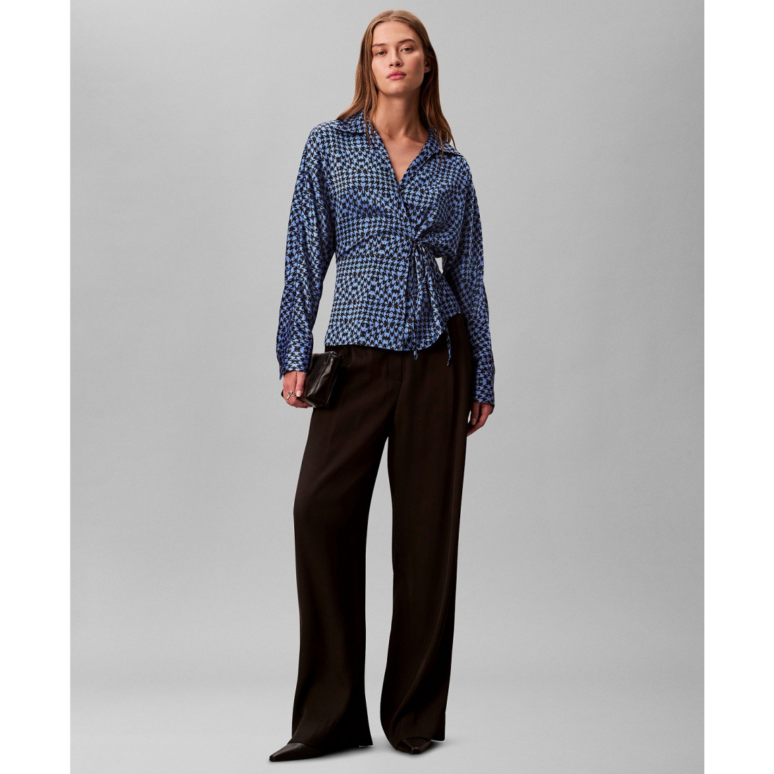 Wrap Top 'Printed' pour Femmes