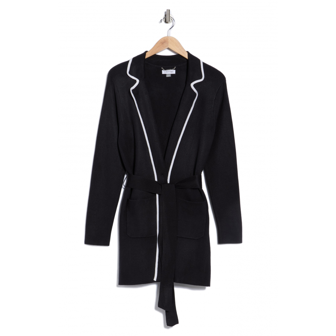 Women's 'Piped Tie Waist' Cardigan