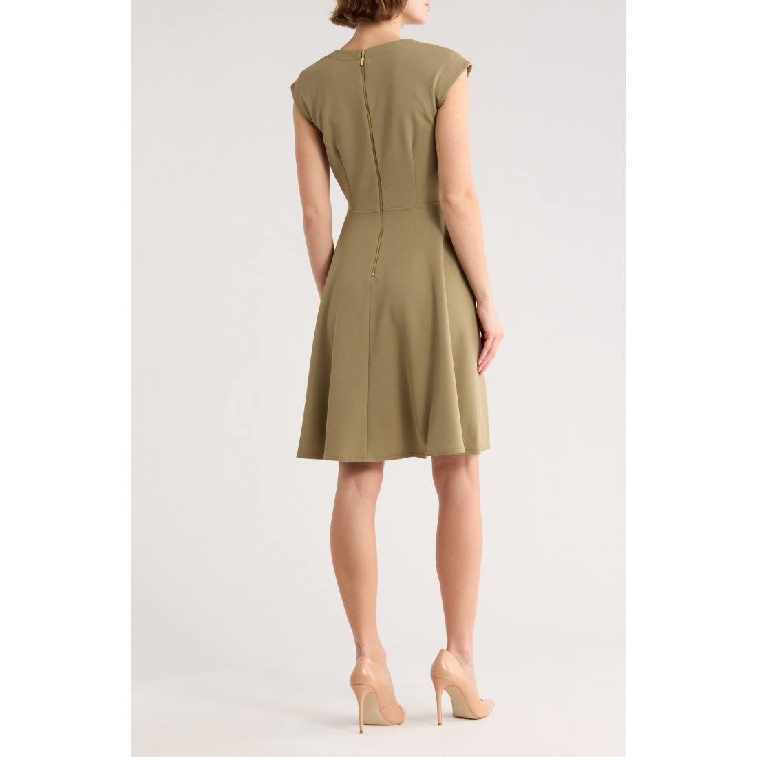 Women's 'Cap Sleeve' A-line Dress