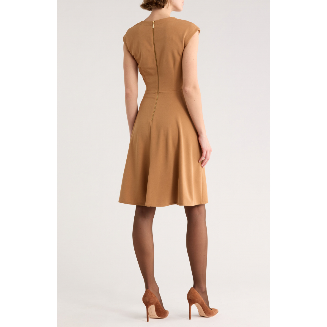Women's 'Cap Sleeve' A-line Dress