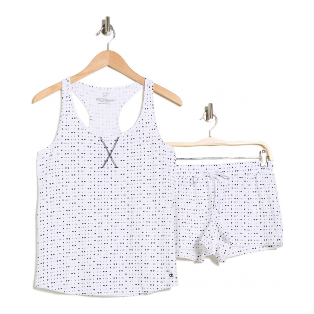 Pyjama 'Jersey Tank & Shorts 2-Piece Set' pour Femmes