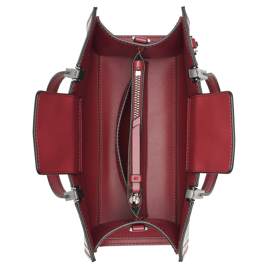 'Verne Signature Embossed Convertible with Charm' Umhängetasche für Damen