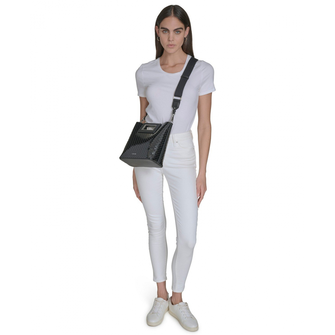 Women's 'Eira Signature Embossed' Crossbody Bag