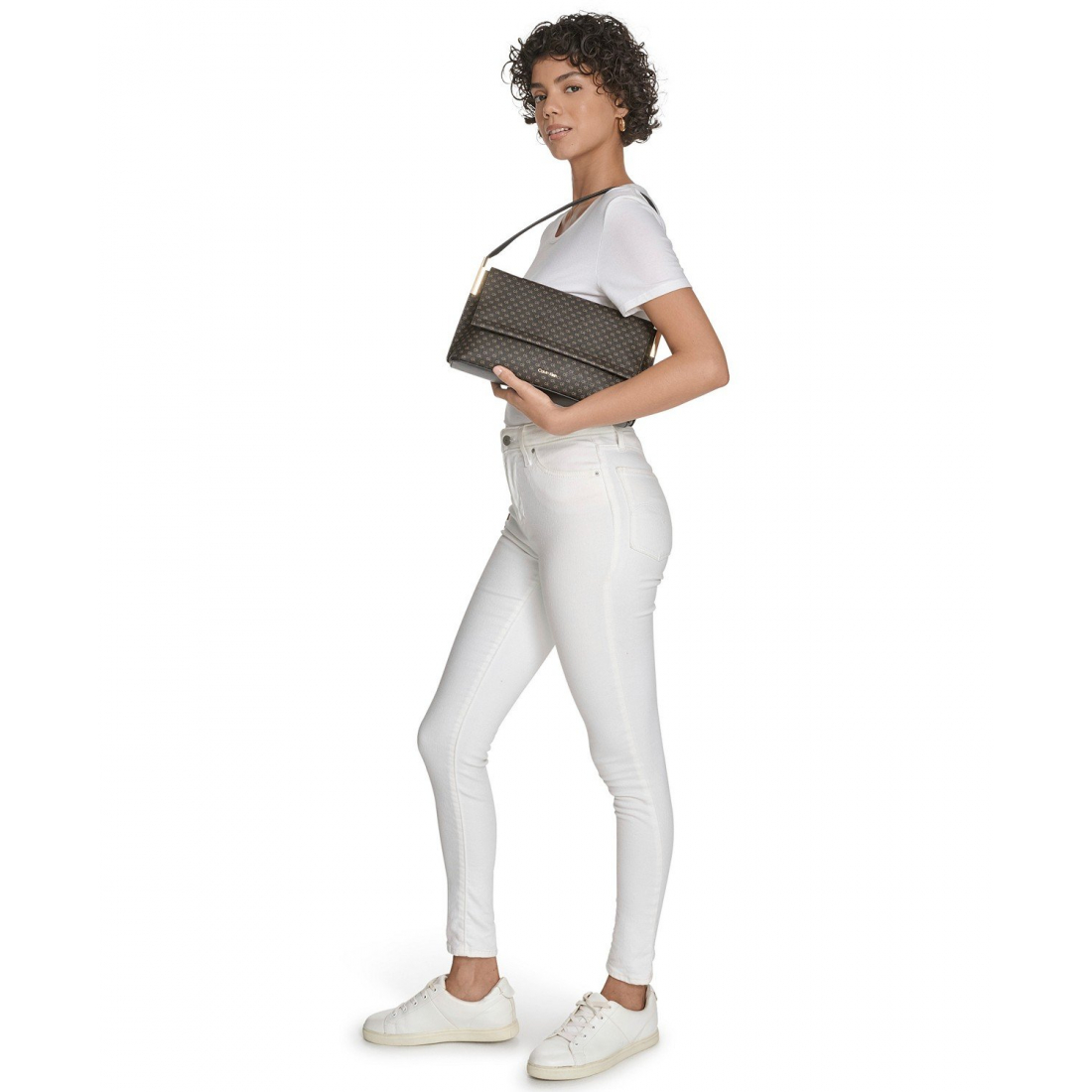 Women's 'Verne Mini Signature Flap' Shoulder Bag