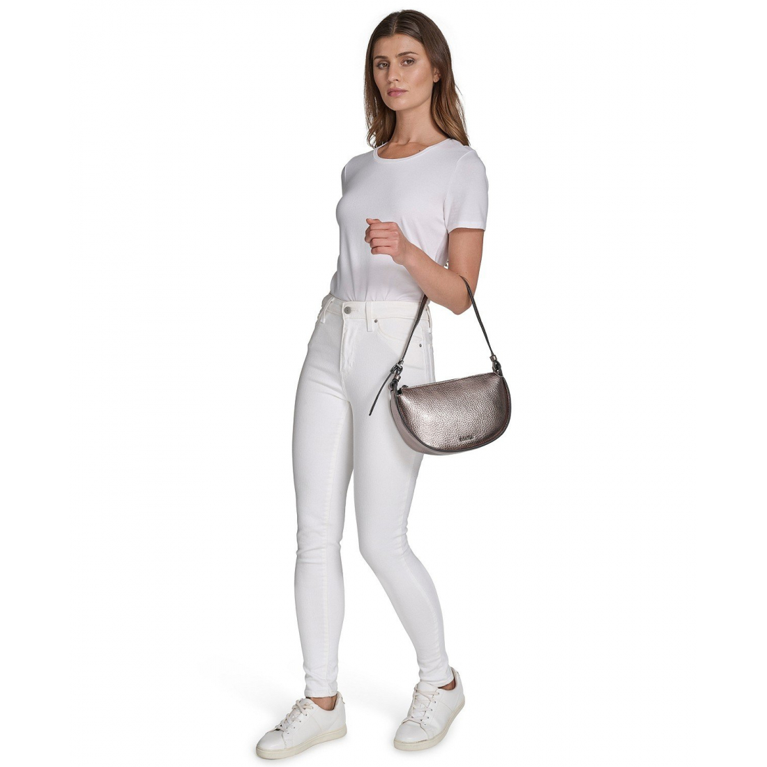 Women's 'Gemma Zip Closure' Shoulder Bag