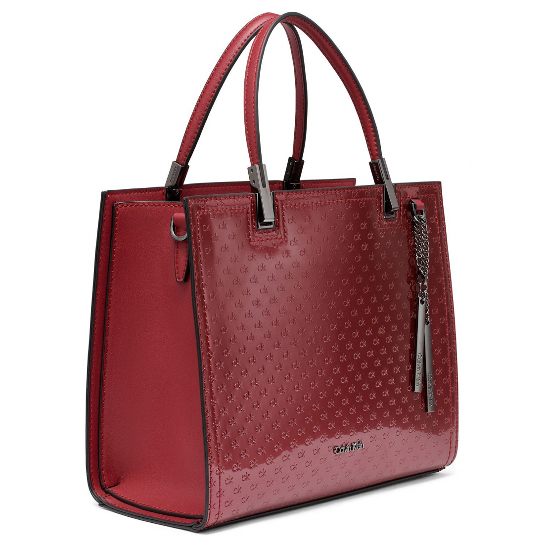 'Verne Signature Embossed Convertible with Charm' Umhängetasche für Damen