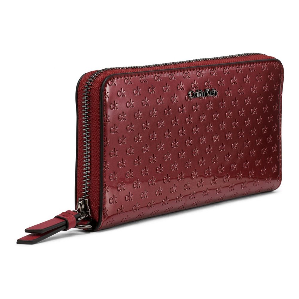 'Moon Signature Embossed Boxed' Portemonnaie für Damen