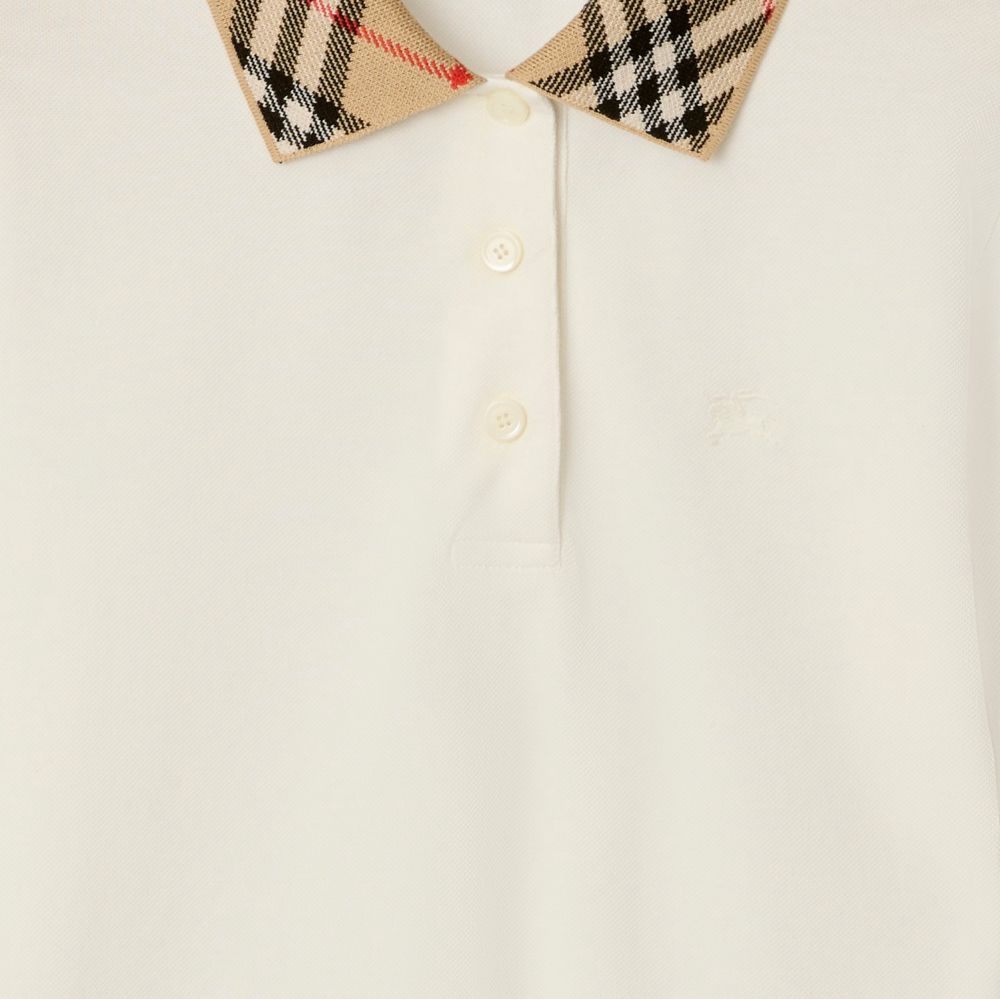 Polo 'Polo À Col Check En Cotonprix 475,00 € Coupe Droite' pour Femmes