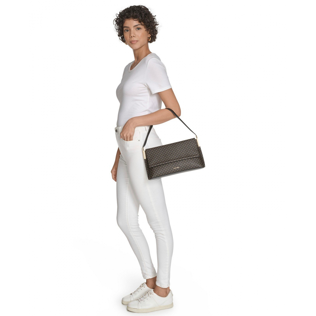 Women's 'Verne Mini Signature Flap' Shoulder Bag