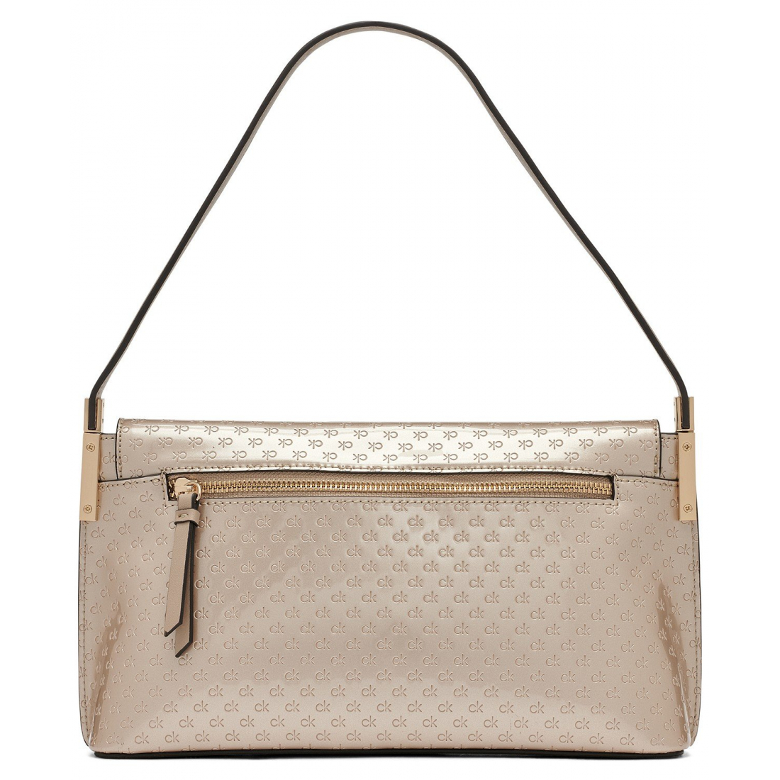 Women's 'Verne Signature Embossed Flap' Shoulder Bag